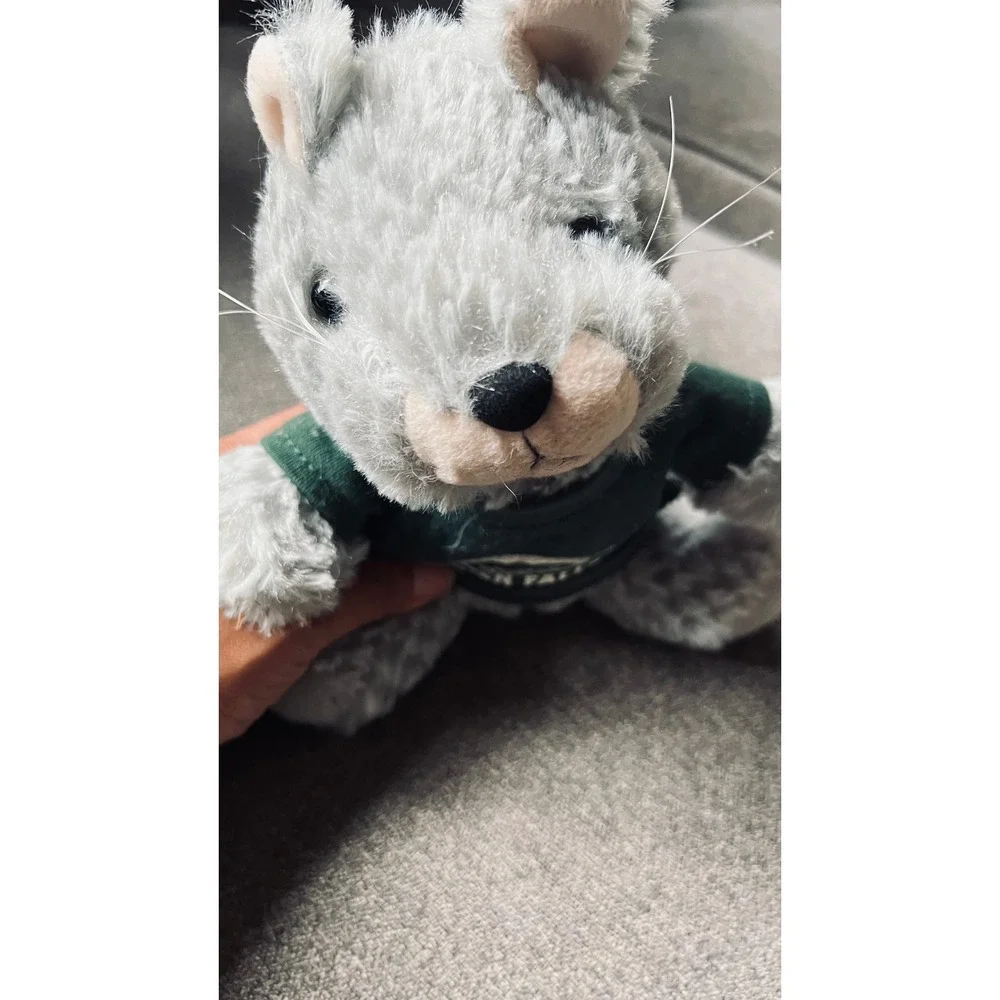 The Broadmoor Seven Falls Plush Squirrel Kids Small Gray Colorado Souvenir Toy